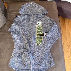 NWT NFL Green Bay Packers women’s zip up 💚💛